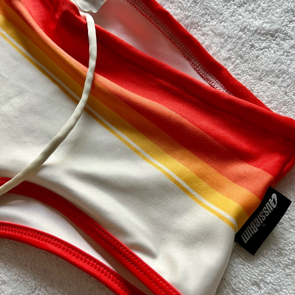 Aussie Bum Retro Sunset Inspired print Mens Medium Swimwear Brief